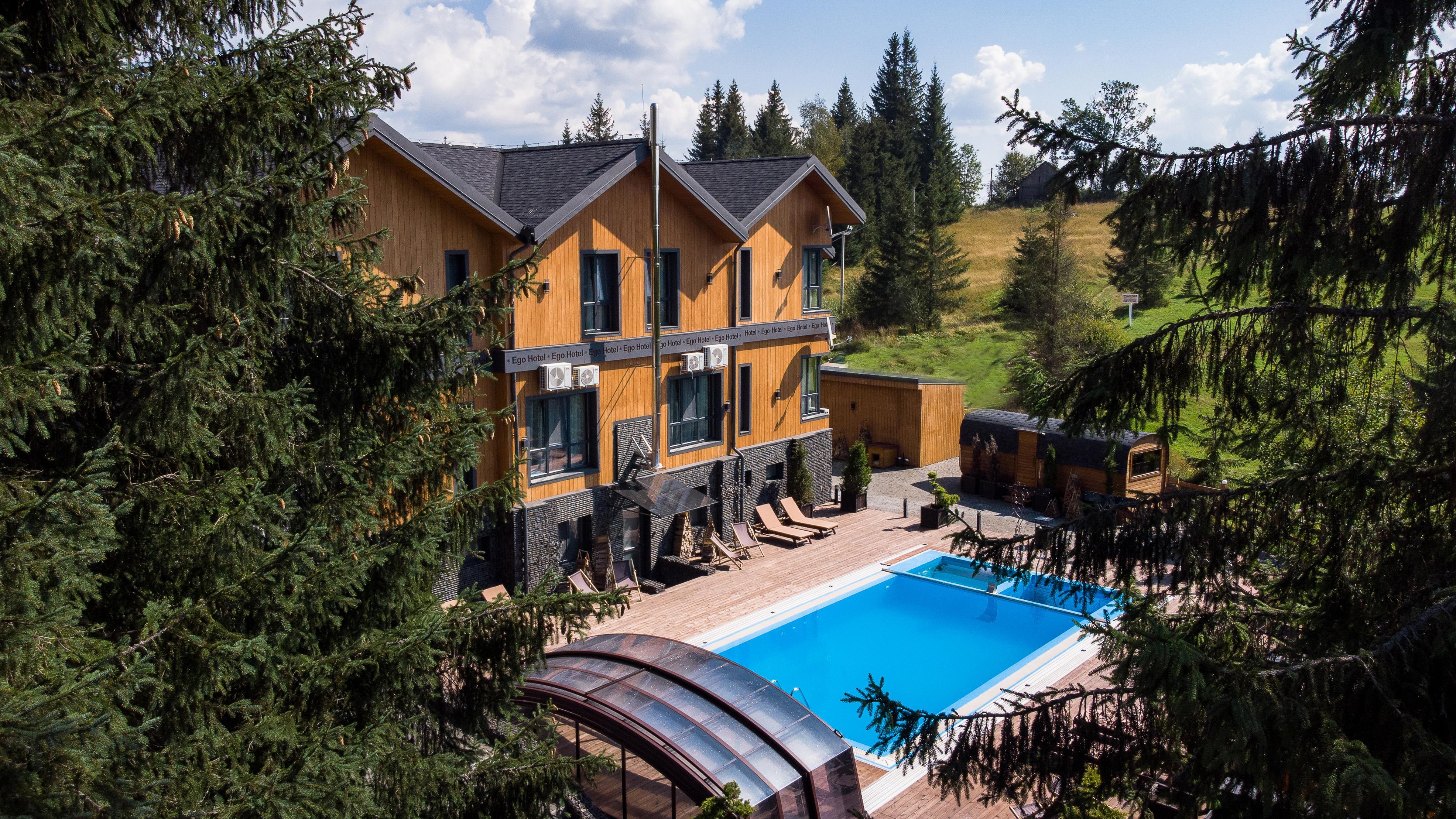 Ego Hotel Буковель Yablunytsya Eksteriør billede