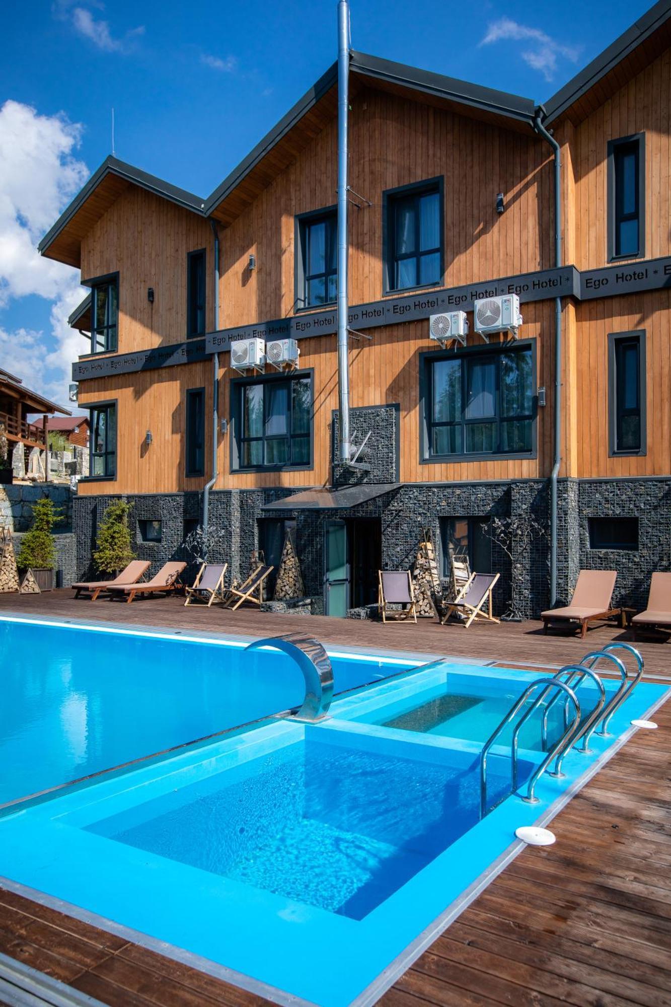 Ego Hotel Буковель Yablunytsya Eksteriør billede